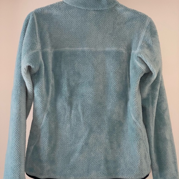 Patagonia Light Blue Fleece Quarter-Snap - Picture 4 of 4